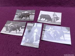 Tauromaquia: FT21, Lote de Antiguas Fotografías de torero, Mondeño, fot. Botán,